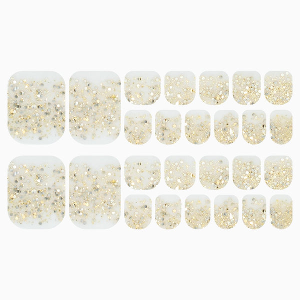 Glitter Girl (Transparent Pedicure)
