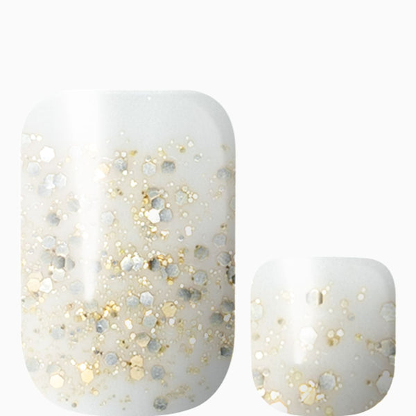 Glitter Girl (Transparent Pedicure)