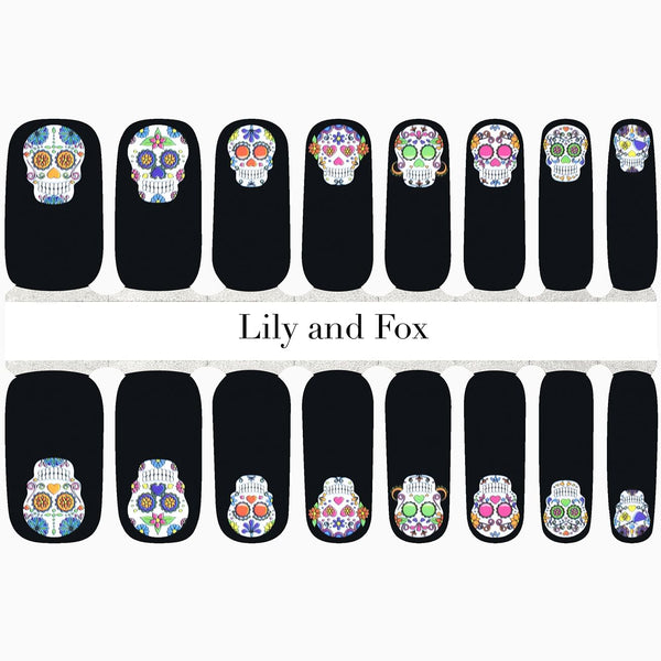 Mexican Painted Skulls