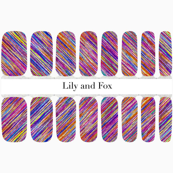 Rainbow City Lights (Glitter)