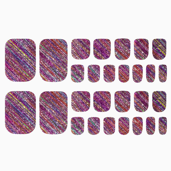 Rainbow City Lights (Pedicure)