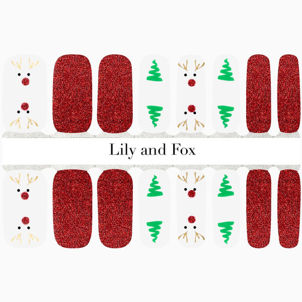 Red Nose Rudolph (transparent)